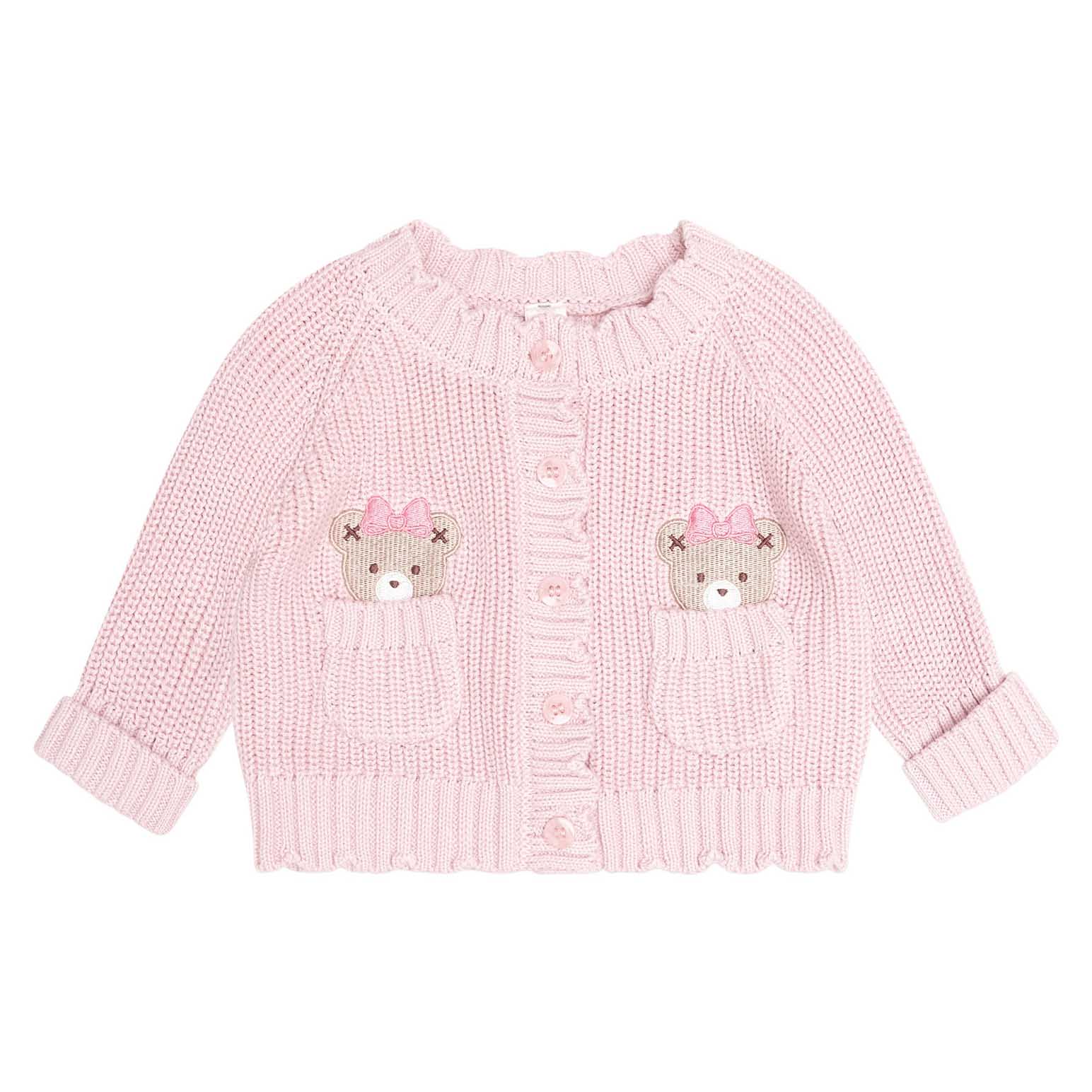 Huxbaby Baby Blue Fisherman Cardi